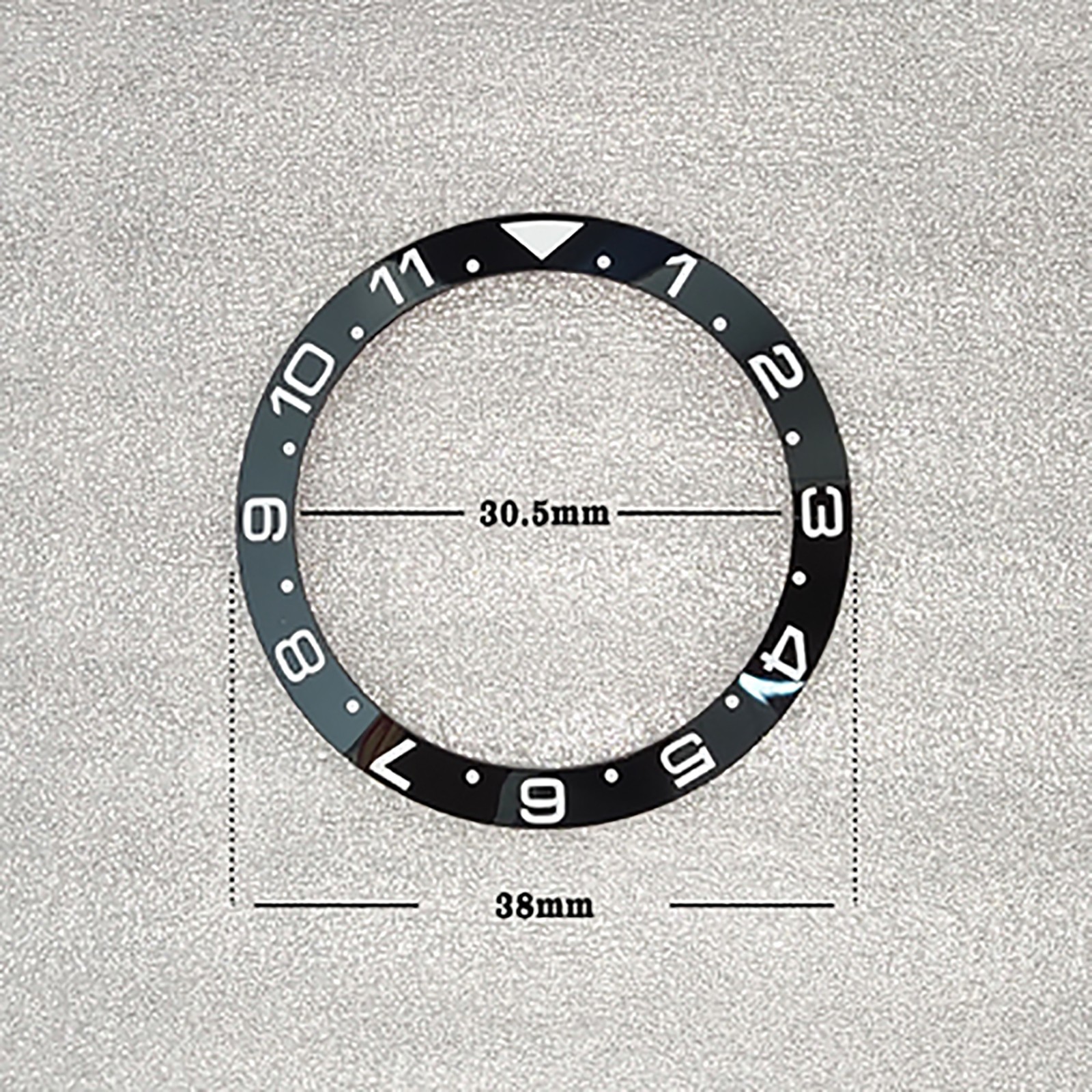 Watch Ceramic Ring Outer Diameter 38MM Inner Diameter 30.5MM for 40MM Watch Case