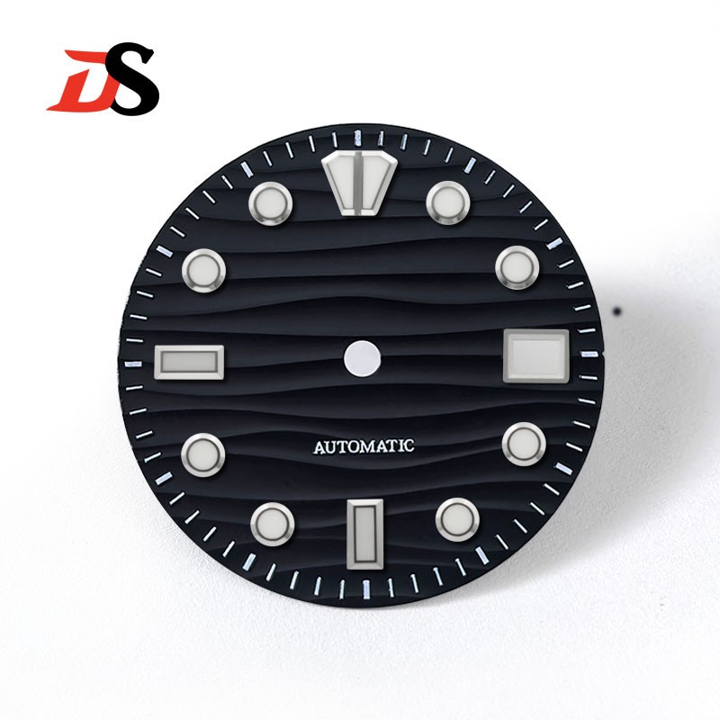 DS 28.5mm Sea Wave GS Dial BGW9 C3 Lume Date NH35 Movement