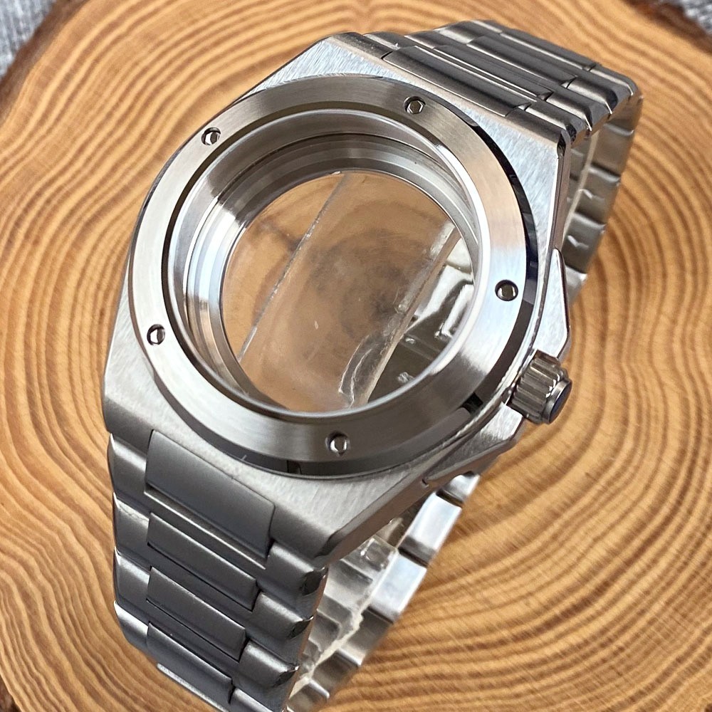 40mm Stainless Steel Watch Case for NH34/35/36 ETA2824 PT Movement Accessorie