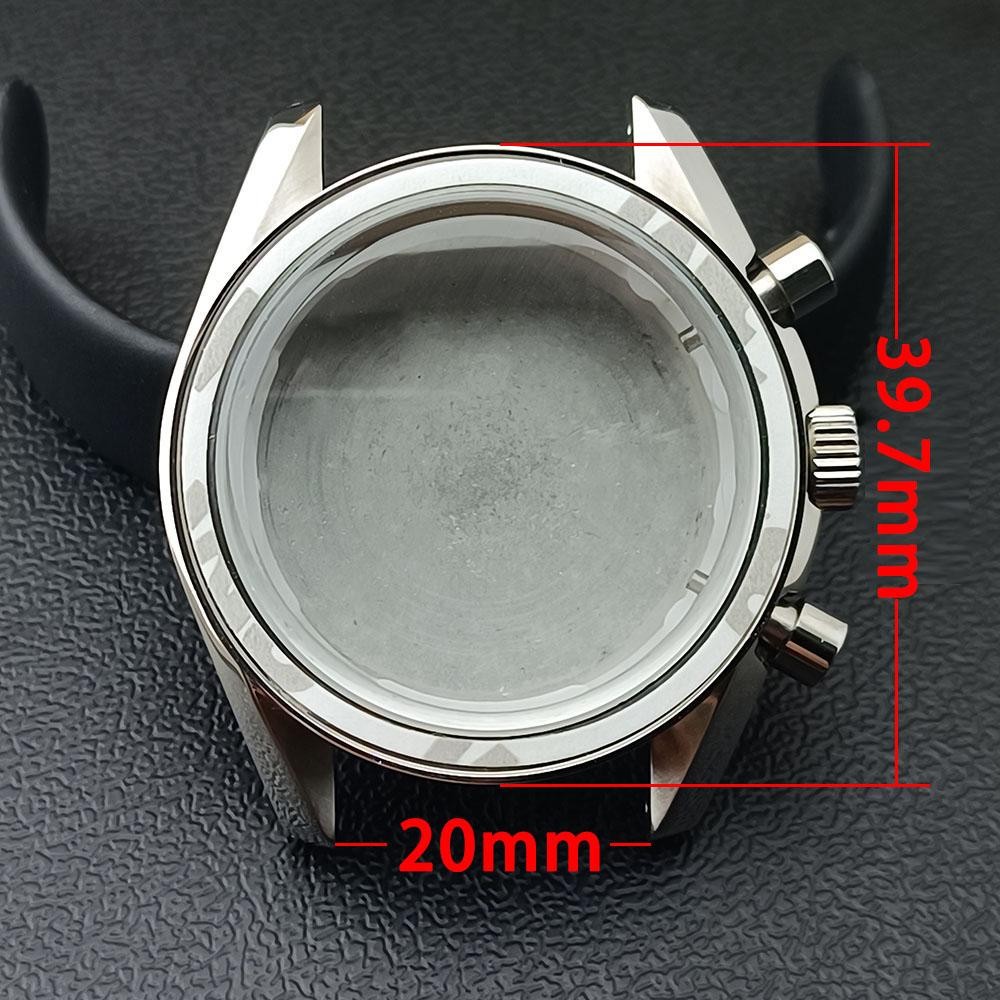 Vk63 Case 39.7mm Fits Vk63 Quartz Movement,lug Width 20mm Watch Case