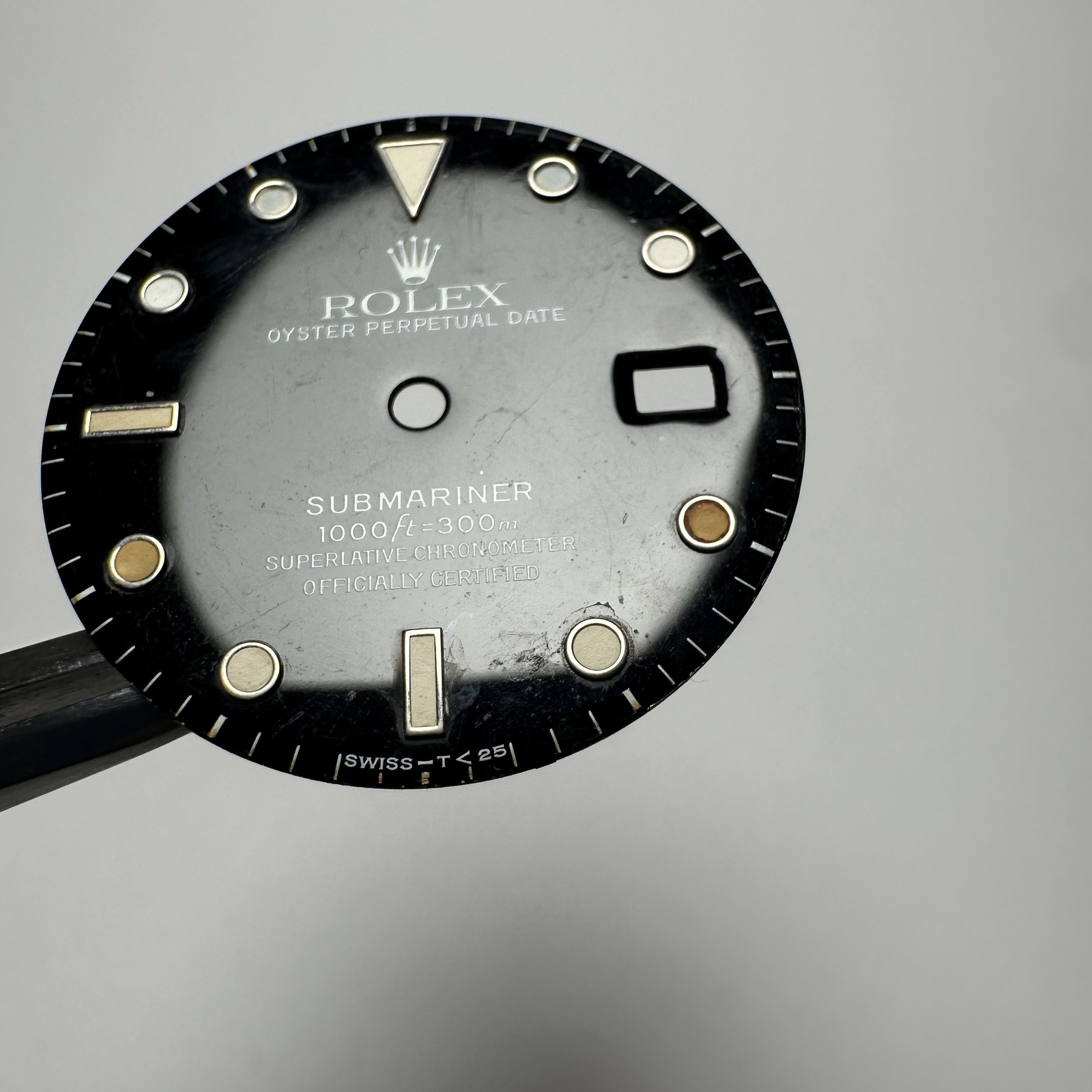 Rolex Submariner 16610 16800 dial tropical vintage used