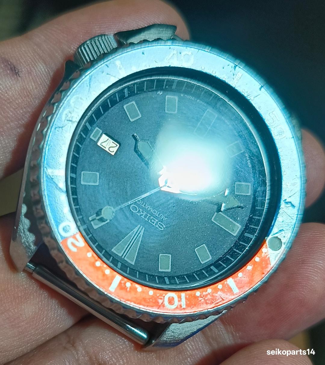 SEIKO 150m DIVER PEPSI 7002-700J YEAR 1994 SEPT ALL ORIG HEAD -/+15 SPD ACCURACY