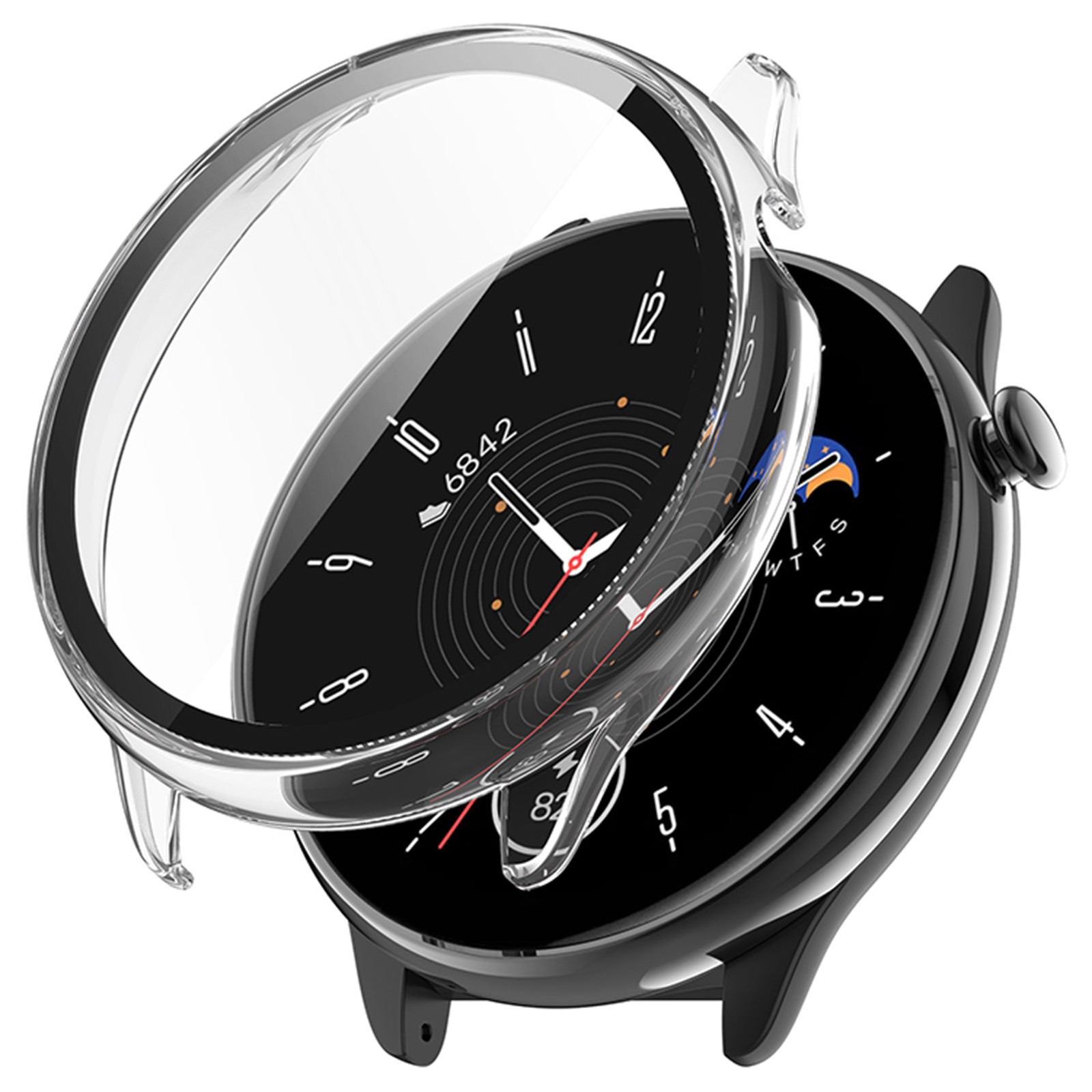 For Amazfit GTR Mini Smartwatch 45.1MM Steel Film Watch Protective Case