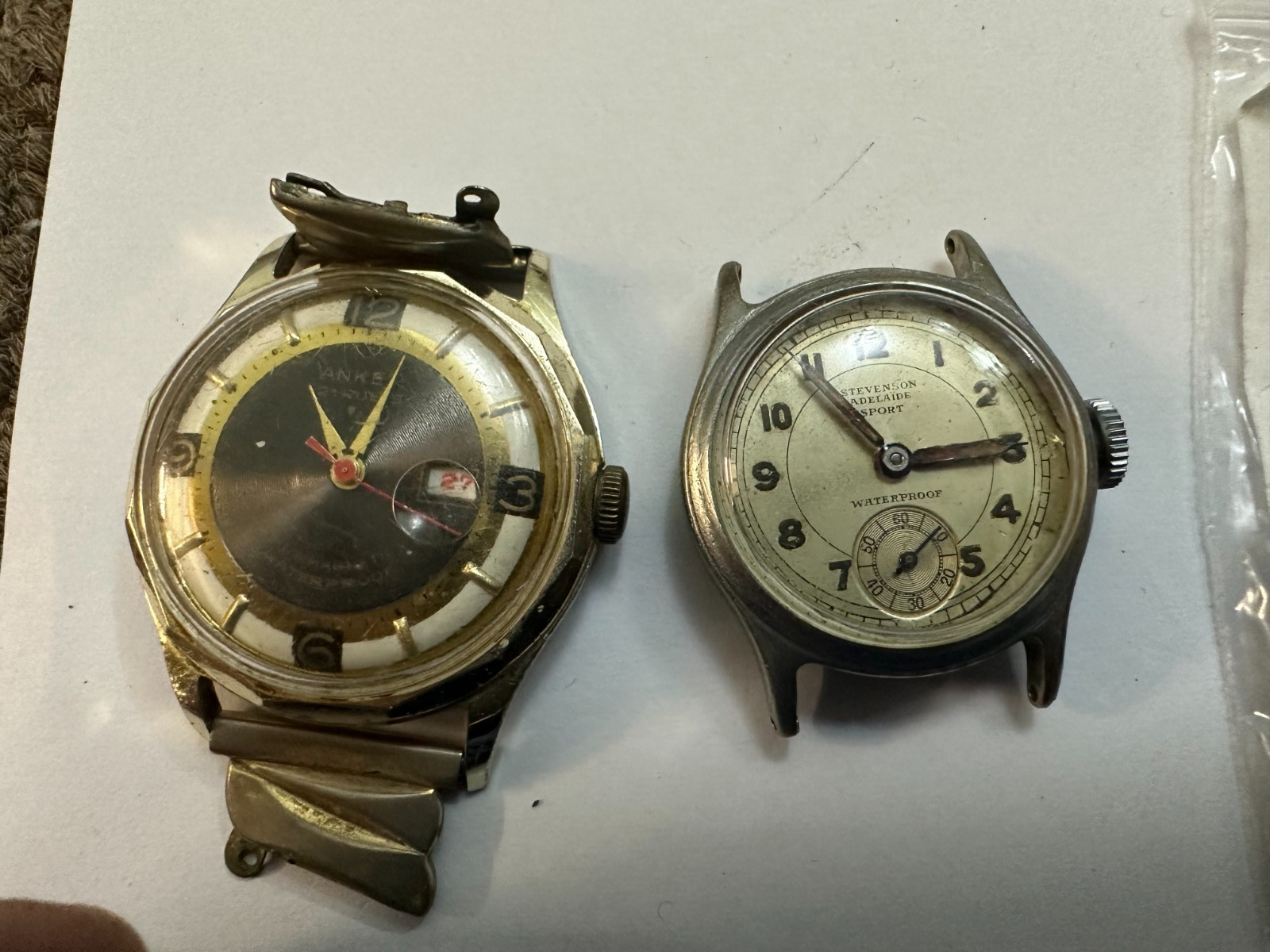 Job lot of 8 watches – Cyra, stevenson bros, normana, viceroy, camos astro 1124