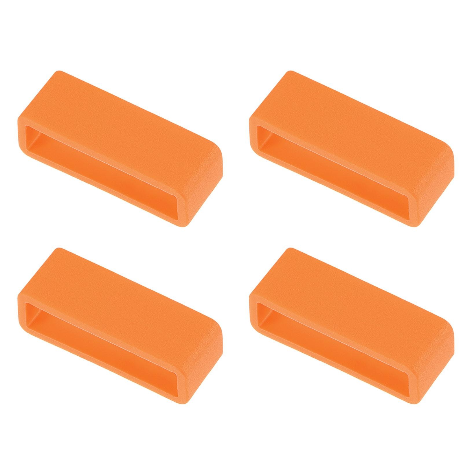 Slots strap watch, for 28mm width watch strap, orange 4 pcs