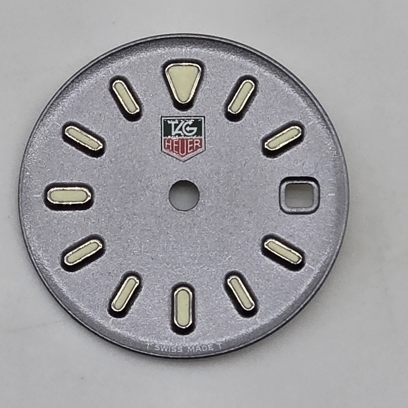 Tag Heuer Dial 19.5mm Grey Silver Authentic Original NOS