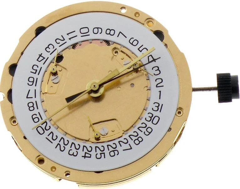 Watch Quartz Movement ETA 251.262/264 DT4 Suspended Inside Overall Height 7.9mm