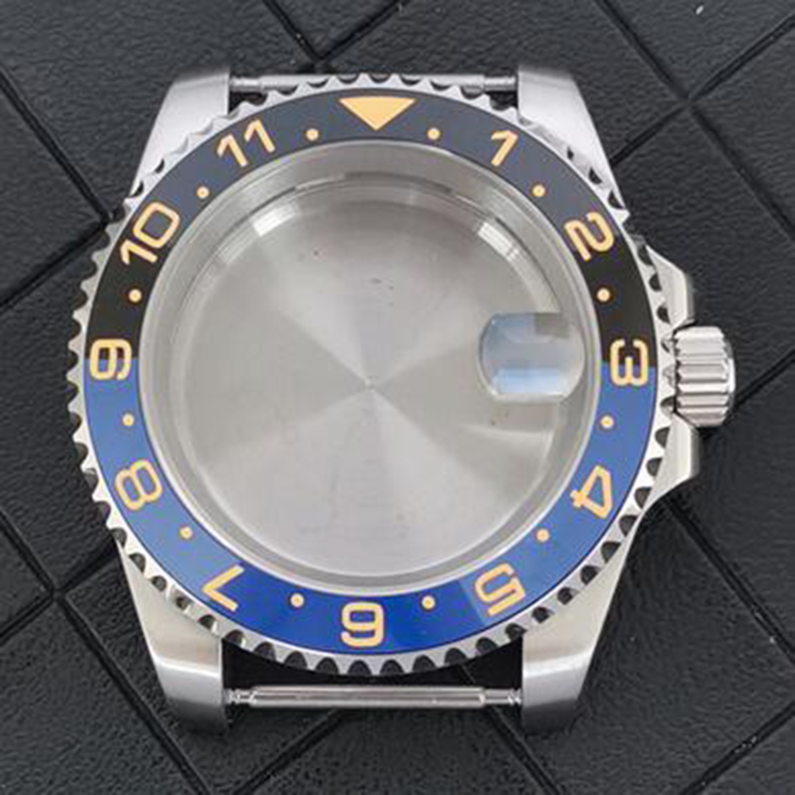 40MM Stainless Steel Case Sapphire Glass Watch Case for NH34 Automatic Movement