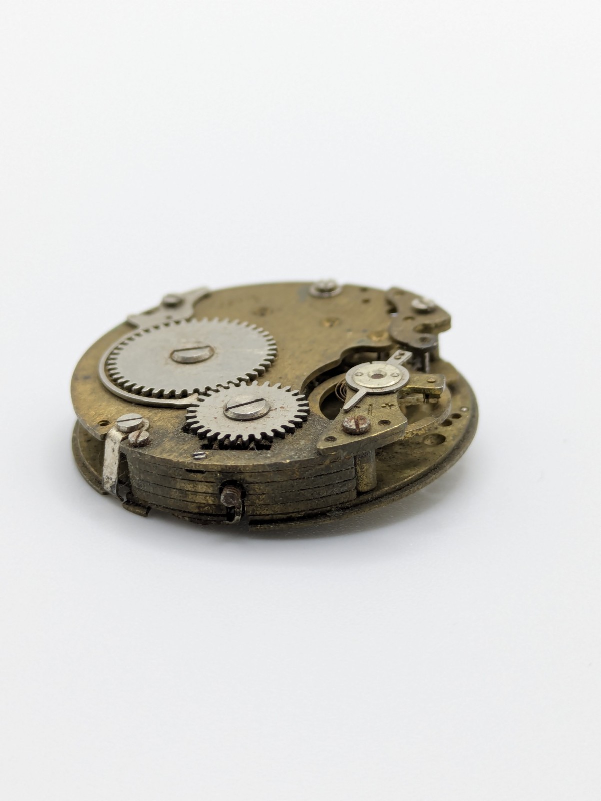 Brac 37 Manual Wind Pocket Watch Movement Swiss No Dial 31mm Parts Repair