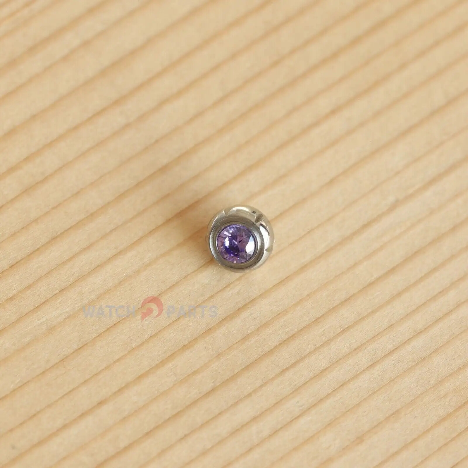 Purple Gemstone Watch Crown Fit For Chopard IMPERIALE 28mm/36mm Aftermarket
