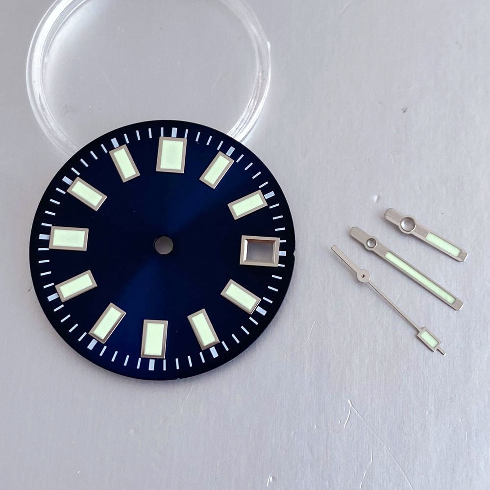62MAS Fit NH35 PT5000 Miyota 8215 300M Dive Automatic Watch Case Dial Hand Set