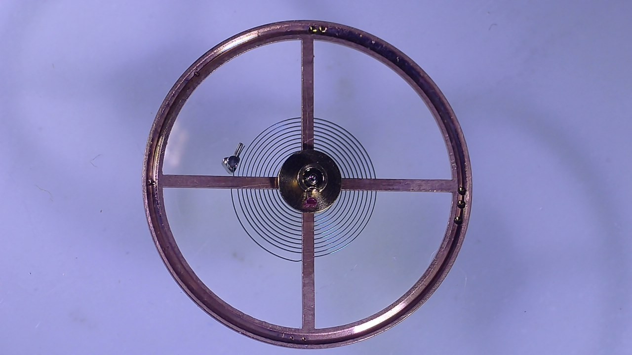 RONDA Omega 30 mm Annular Balance Wheel For Watch 12.70 mm Ø, 325 mm Axis