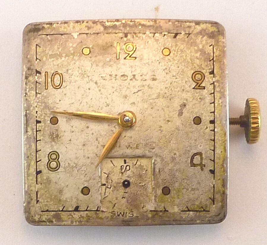 Vintage Driva Watch Co.Mechanical Wristwatch Movement – Parts / Repair