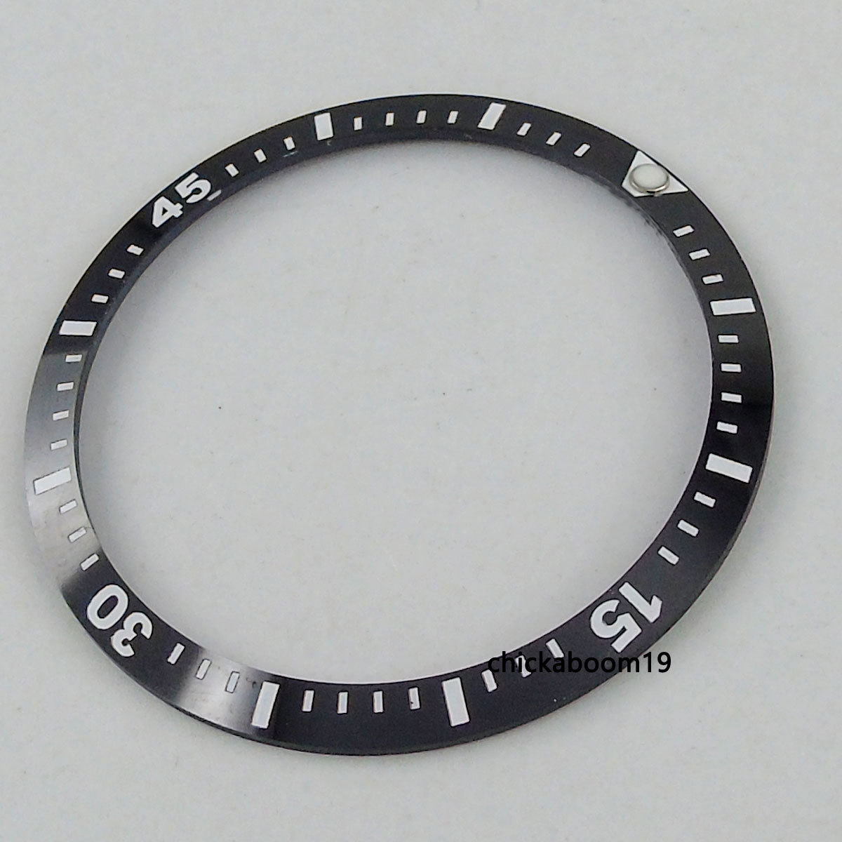 New 41MM Black Ceramic Bezel Luminous Fit Insert Automatic Movement Men’s Watch