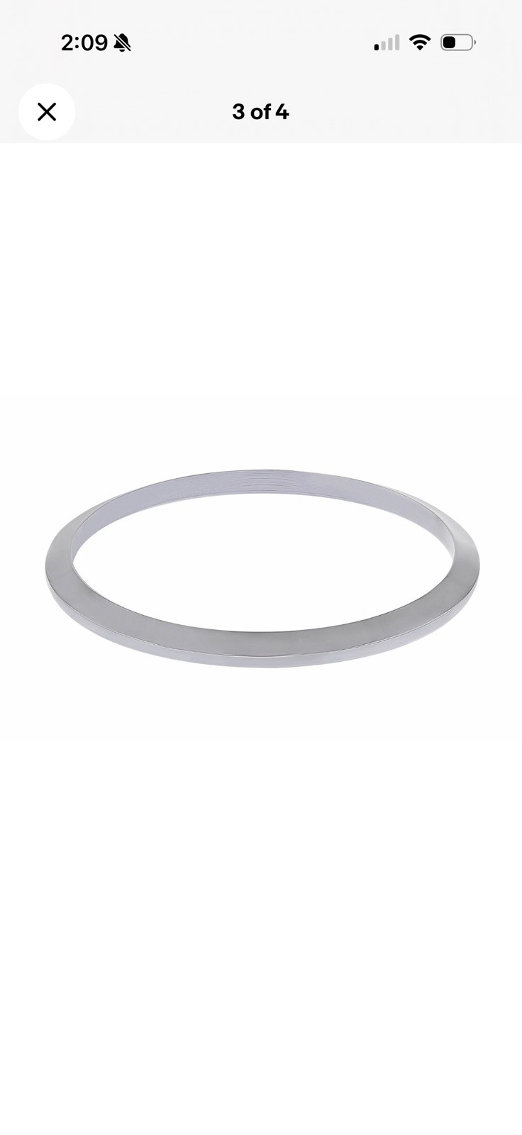 SMOOTH BEZEL FOR 36MM ROLEX MEN 16200 16220 16223 16233 16234 16238 1603 1602 SS