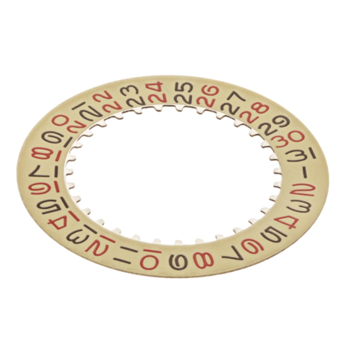 Champagne Replacement Date Disc For Rolex Oysterquartz Day Date 19018