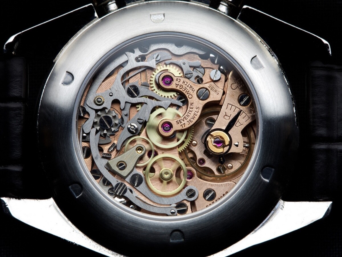 Transparent Sapphire Caseback compatible to Omega Speedmaster 321, 105.002