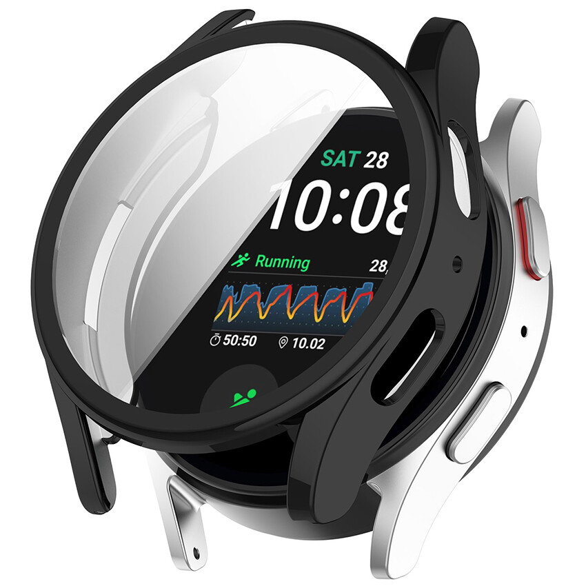 Protective Case Soft Gel TPU Full Cover for Samsung Galaxy Watch 7 40mm/44mm