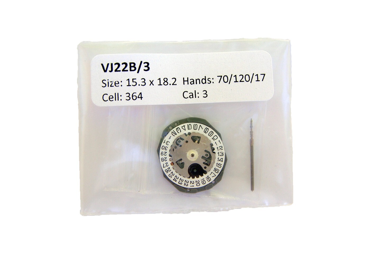 Pulsar VJ22B Watch Movement Date @ 3 O’Clock