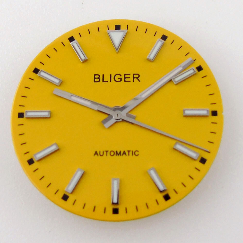 Bliger 29.2mm Lume Watch Dial Hands Set Fit NH35 NH36 2813 MIYOTA82 ETA2824 2836