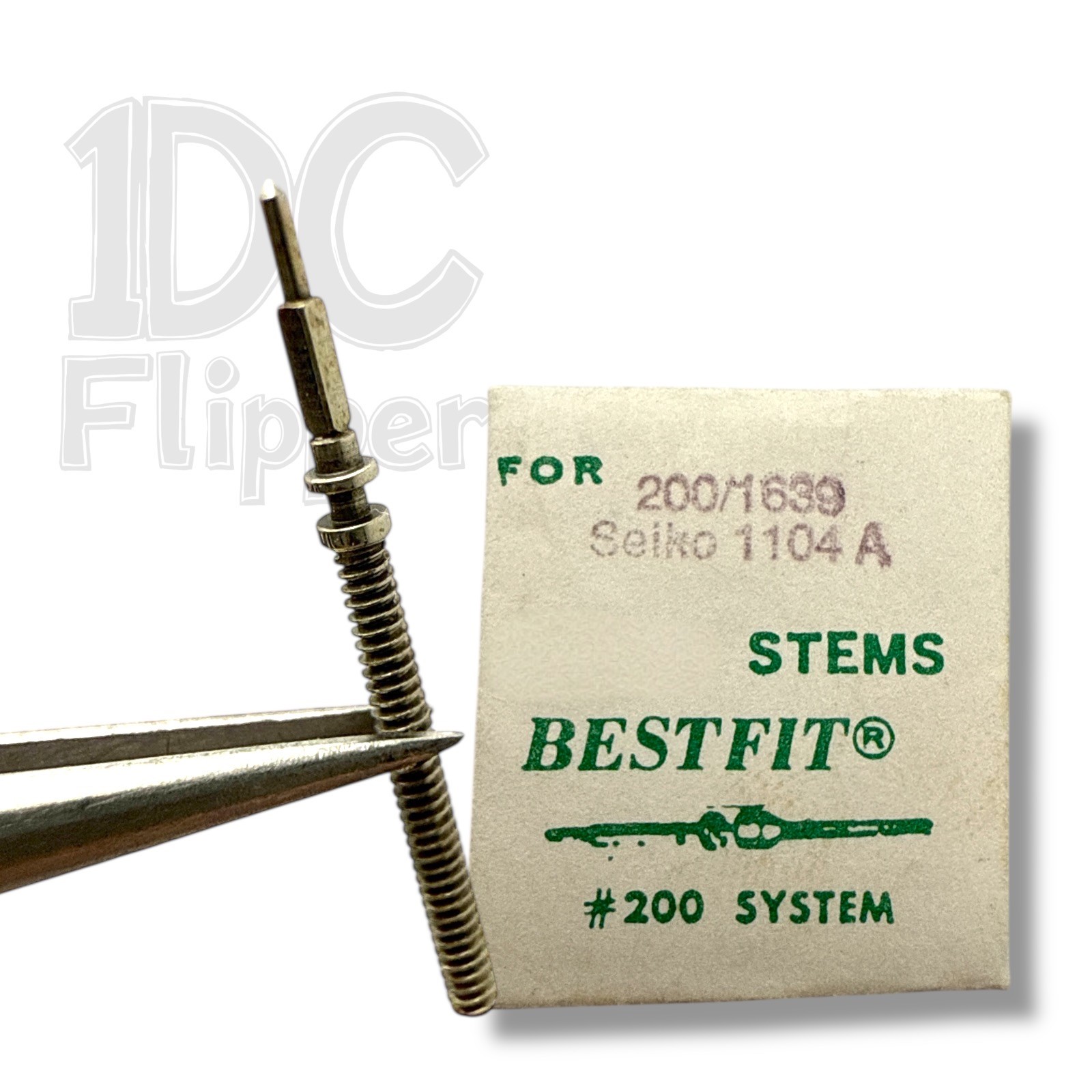 Seiko 0351110 WINDING STEM 1104A BestFit 200/1639F 0.90, 13.3mm Fits Multiple