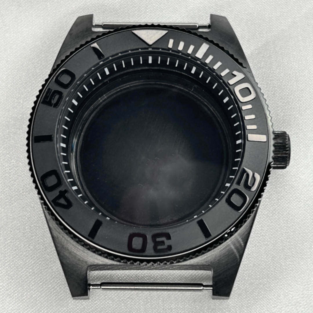 7S26A Automatic Diver Watch Mod 62MAS Style Case Matte Black NH35 Mod Part 5ATM
