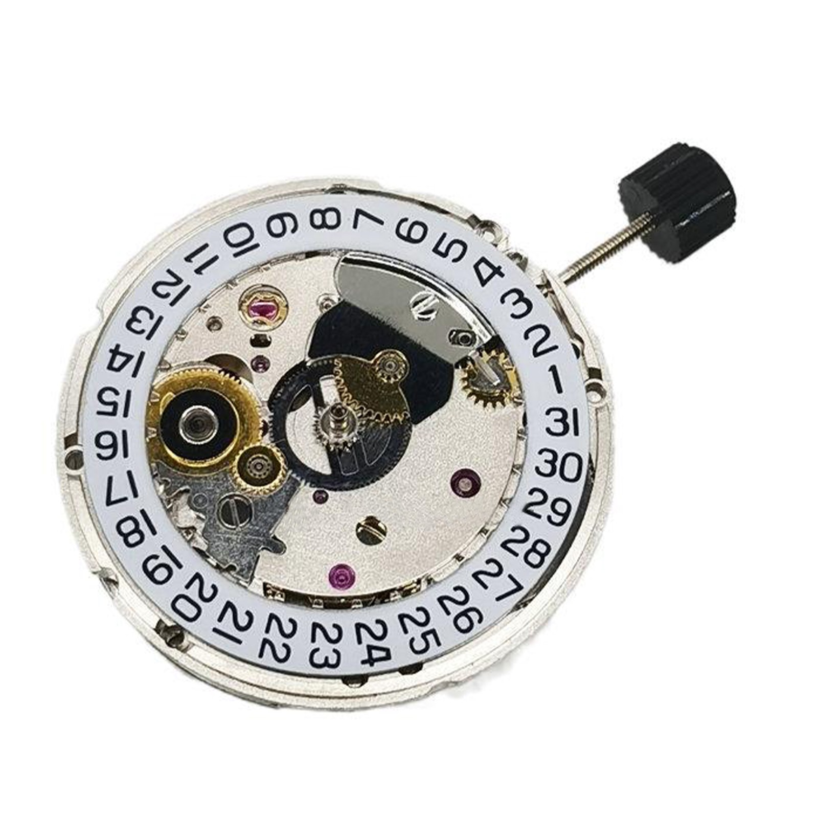 23 Jewels 3-Hand Date At 3 Automatic Mechanical Watch Movement For ETA C07.111