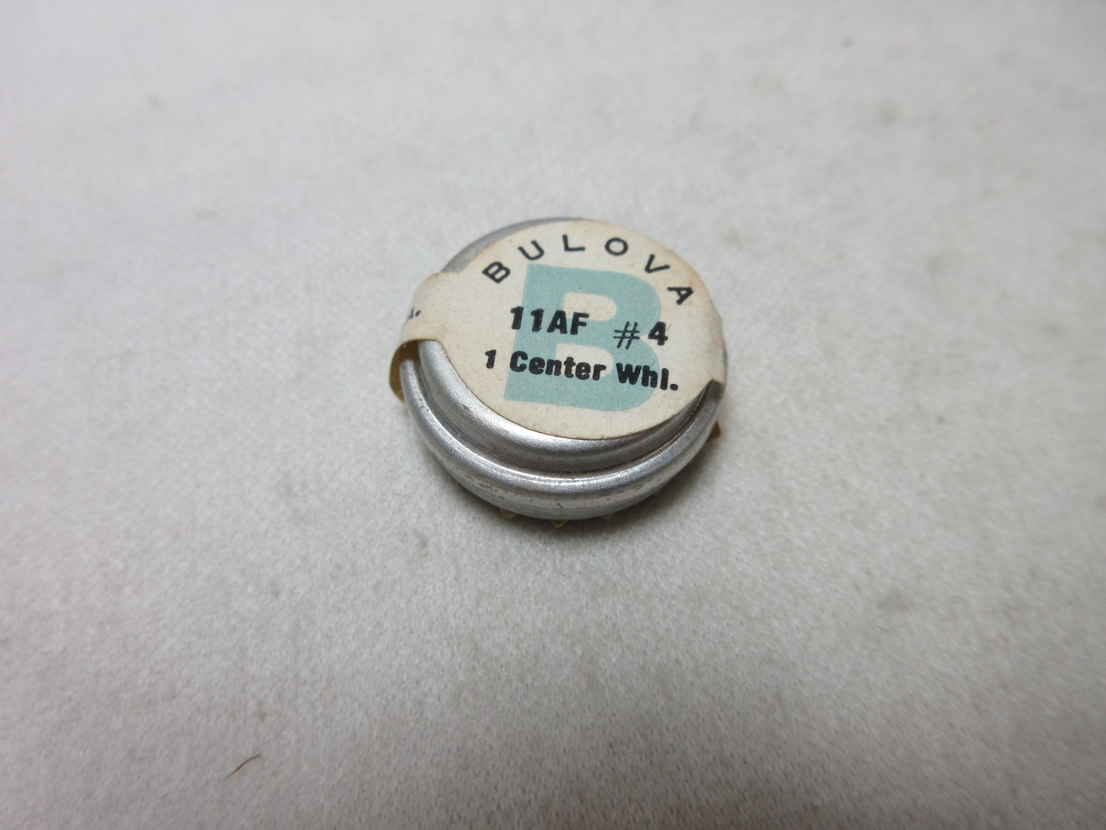 BULOVA CENTER WHEEL 11AF #4 WATCHMAKER REPLACEMENT PART #188