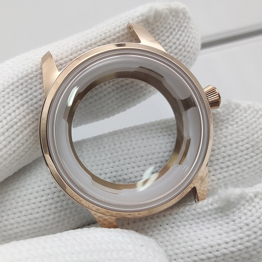 40mm Premium Cocktail-Style Waterproof Watch Case Fits NH35 NH36 Movements 5ATM