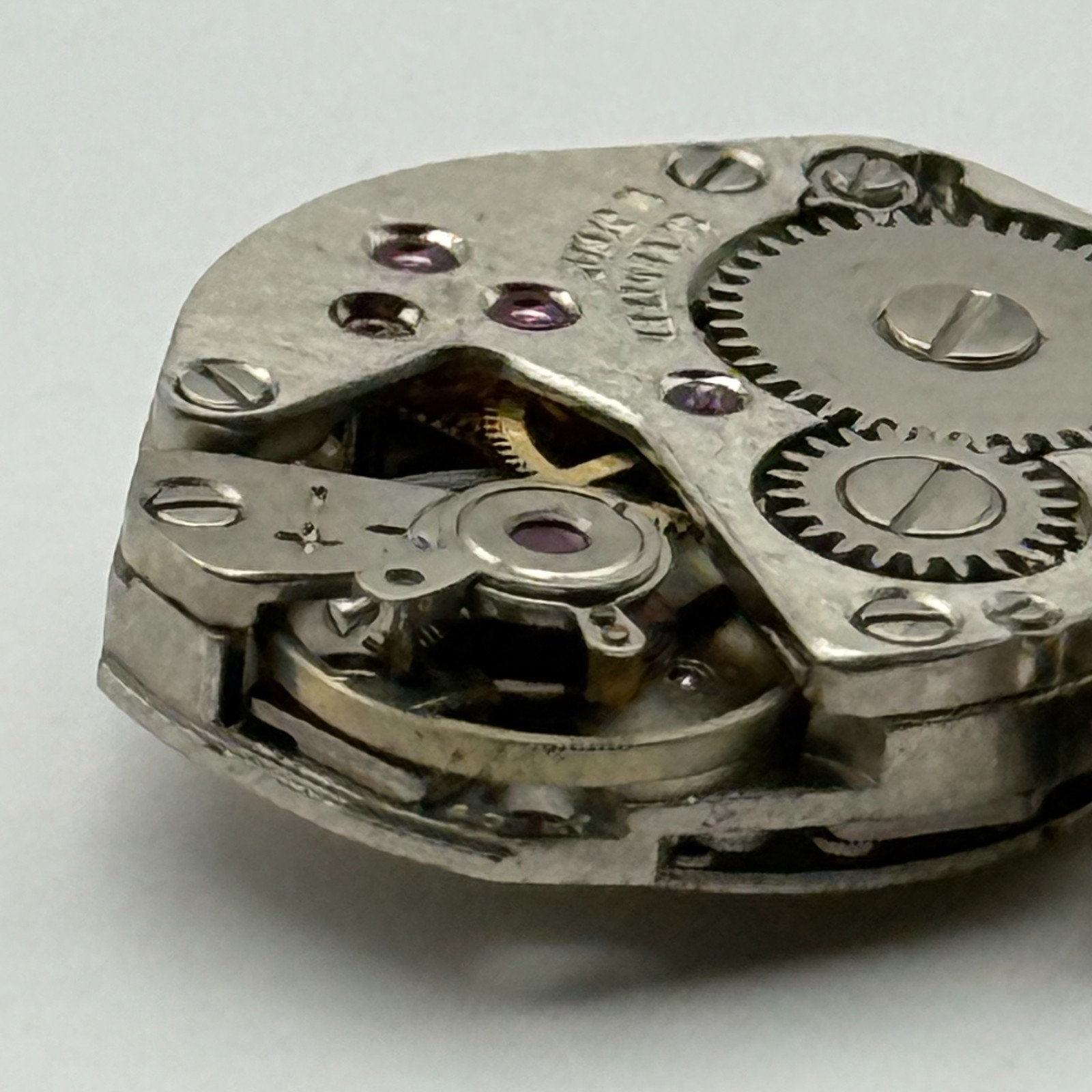 FHF 60 Watch Movement Regency 17 Jewels Swiss Manual Wind Parts Repair 15.3mm