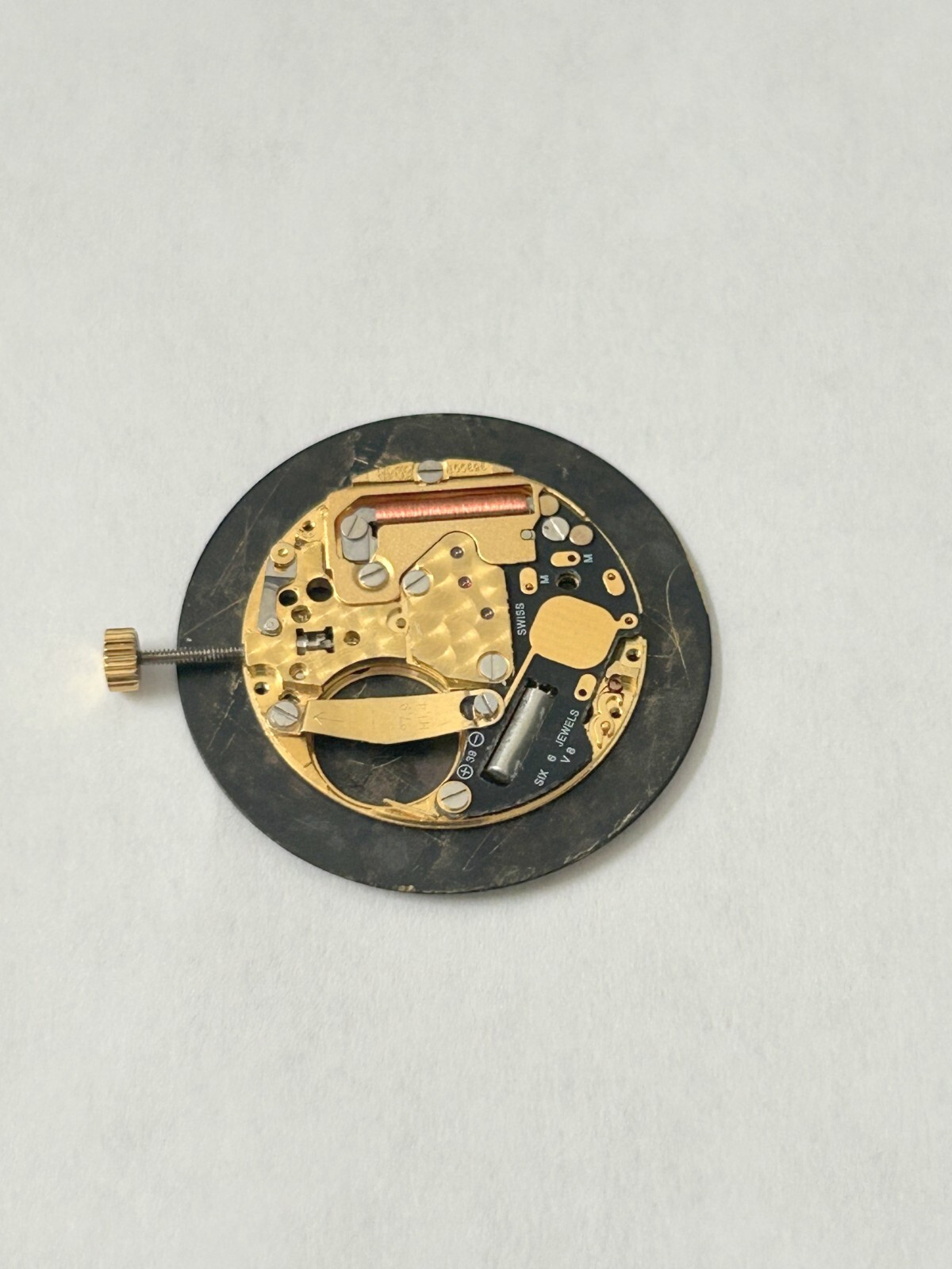 Concord Mariner SG 2tone 14k gold and black watch parts 18mm extra links