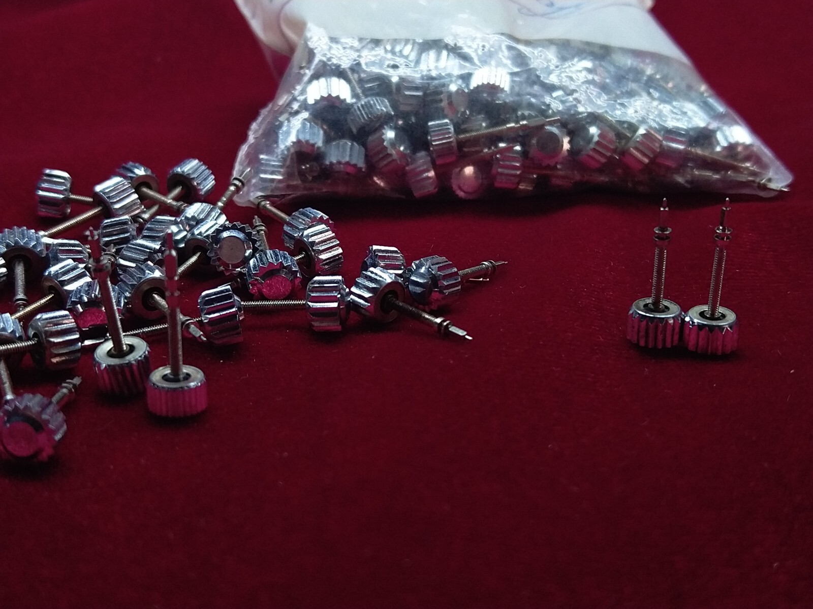 EB EBAUCHES BETTLACH crown 6.00 mm dia/ 2.50 mm tube and stem 1.20 mm