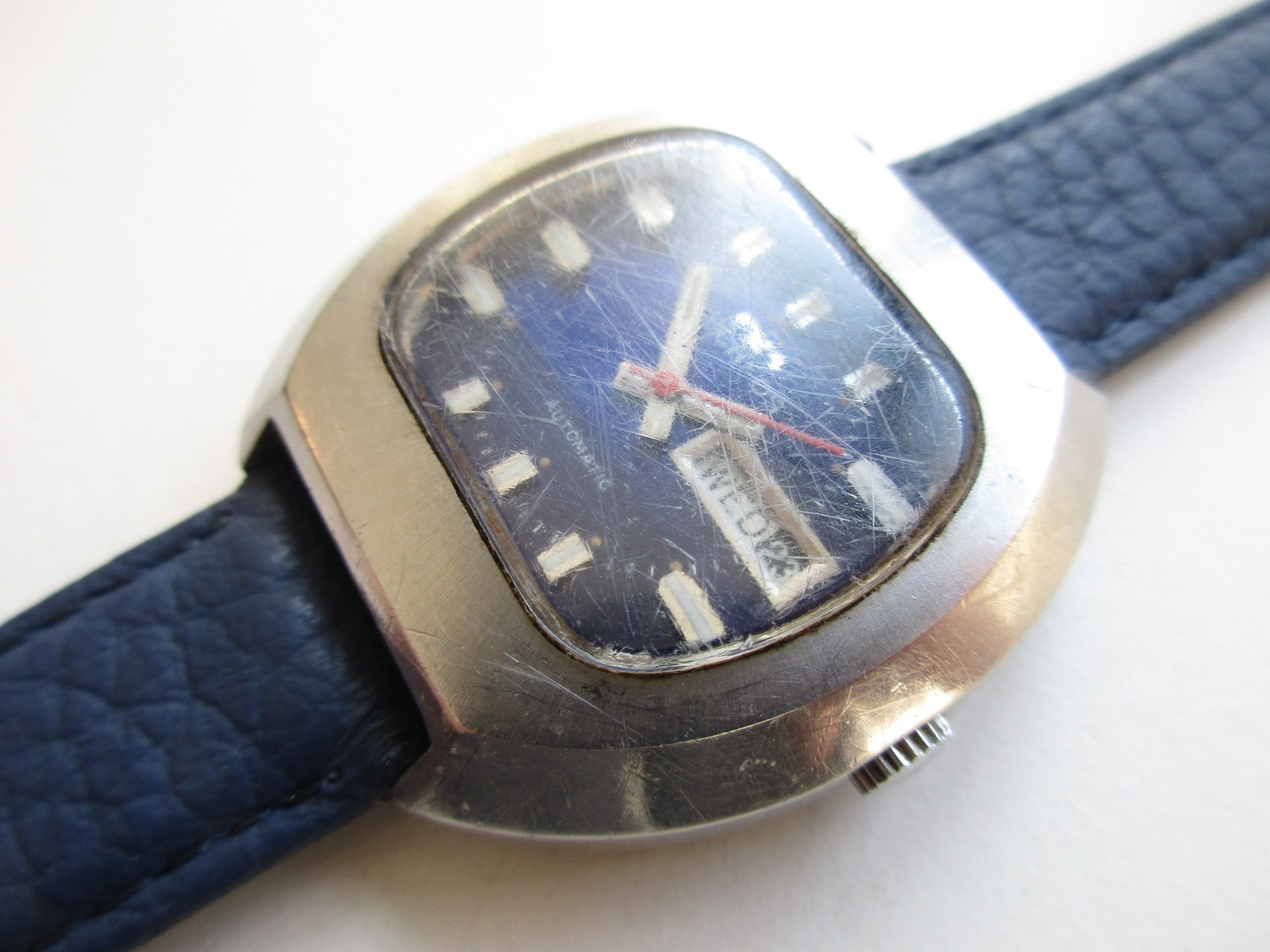 Technos automatic 1970’s stainless watch – ETA cal. 2789 – running