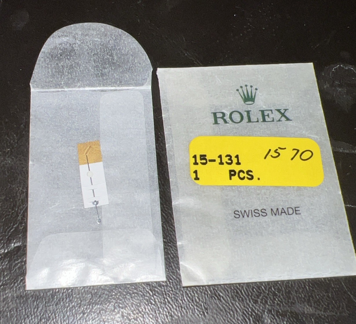 Rolex Hand 15-131 White Gold New Genuine Price Per Hand model 1680 1665 1570