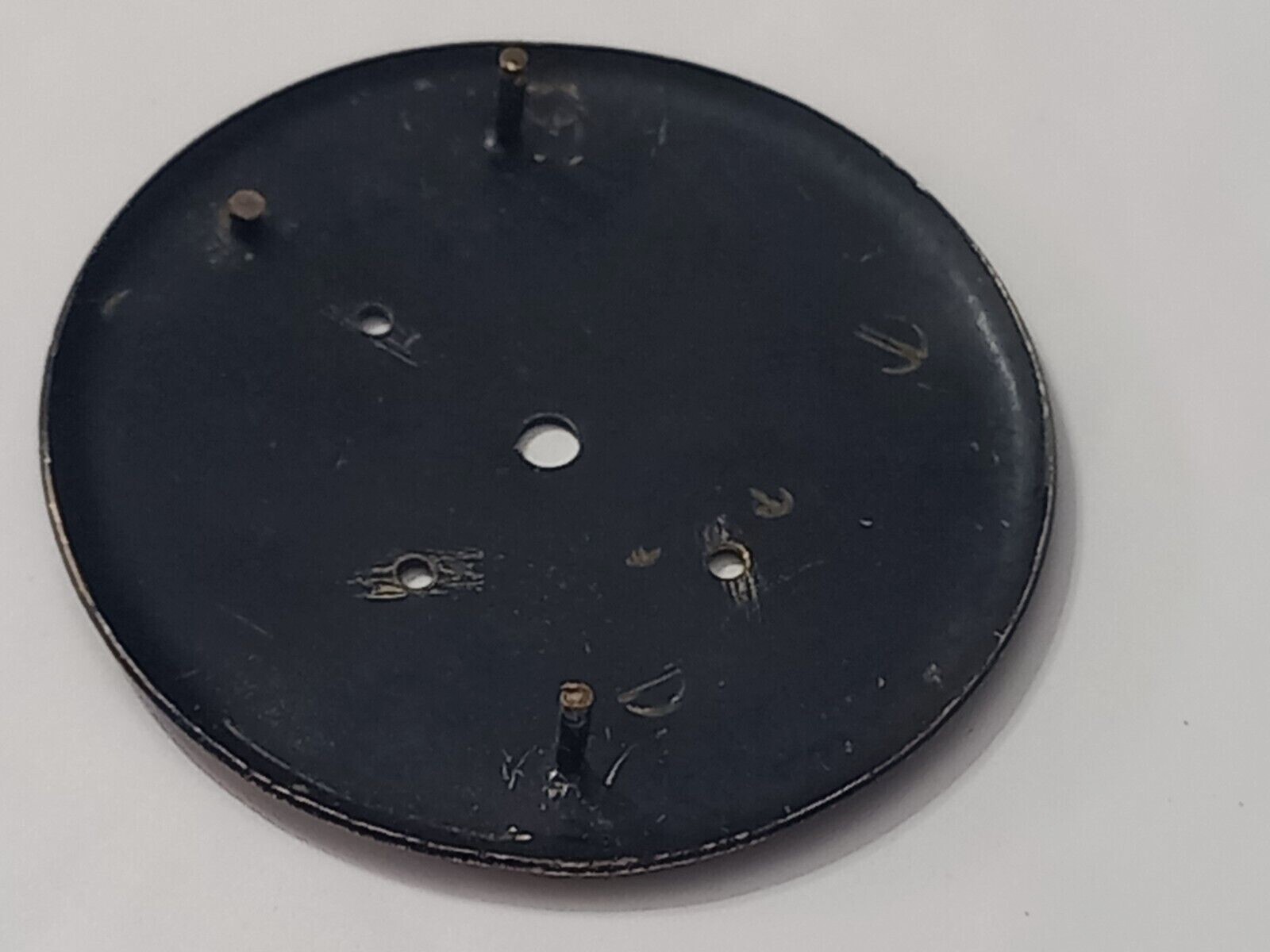 Extremely Rare Movado All Black Gilt Dial For Movado 95M Chronograph – AS IS