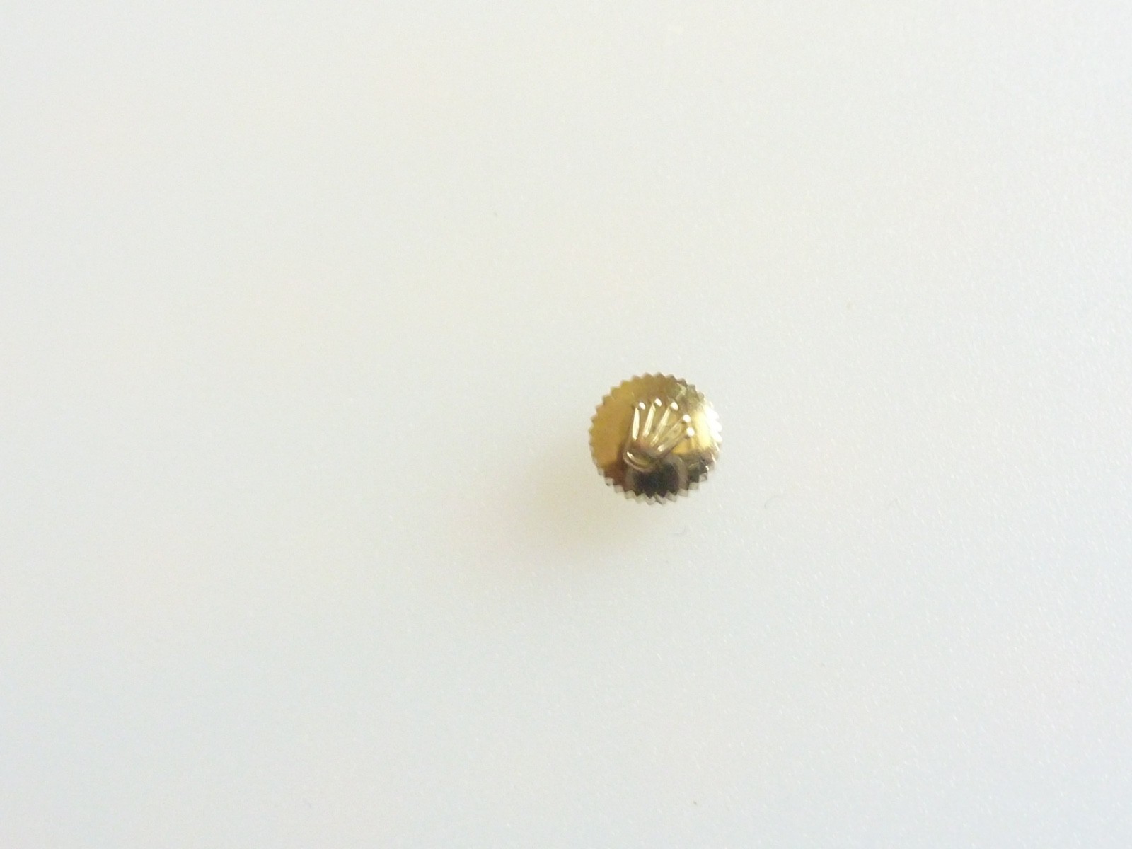 Genuine Rolex Cellini White Gold Crown 4.5mm Width & 2.3mm Thickness New Old