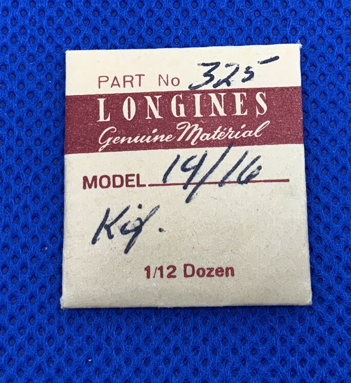 Longines 14.16 Part 325 Shock Absorber. Kif. Sealed. New Old Stock. 77-01 L