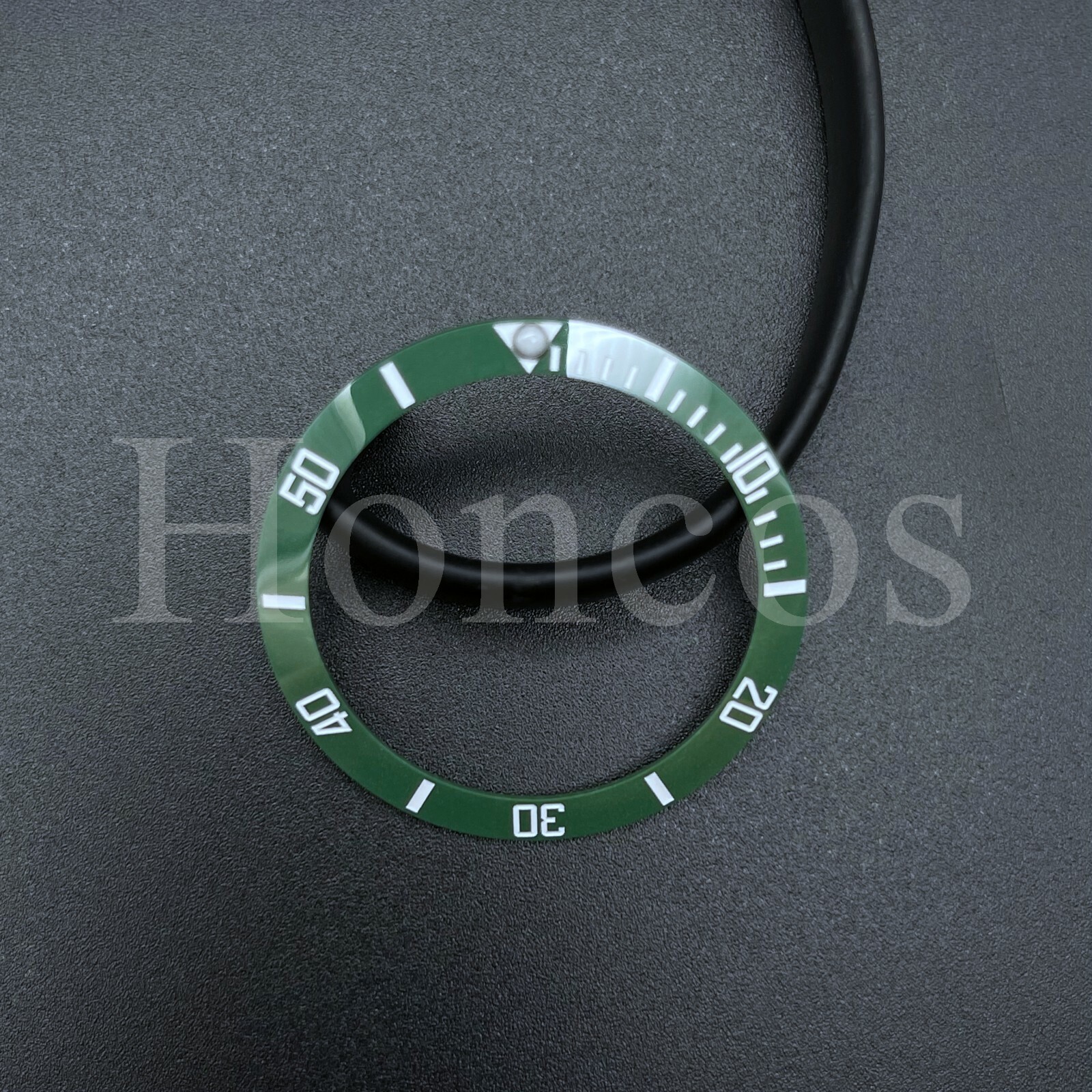38mm GREEN Ceramic Bezel Insert Ring Fits For Rolex Sub 40mm Case MOD Watch
