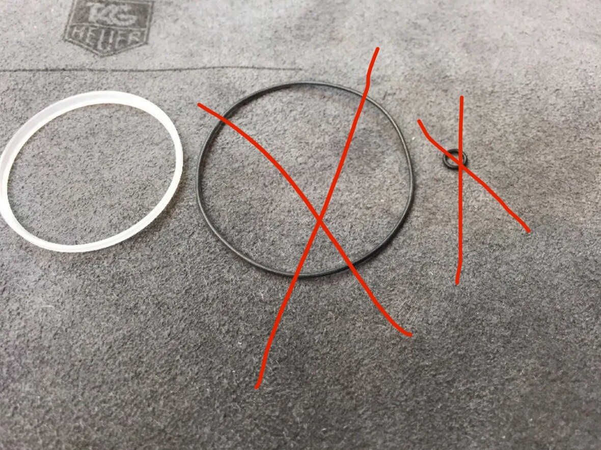 Crystal Gasket For Tag Heuer 1000 Pro Diver