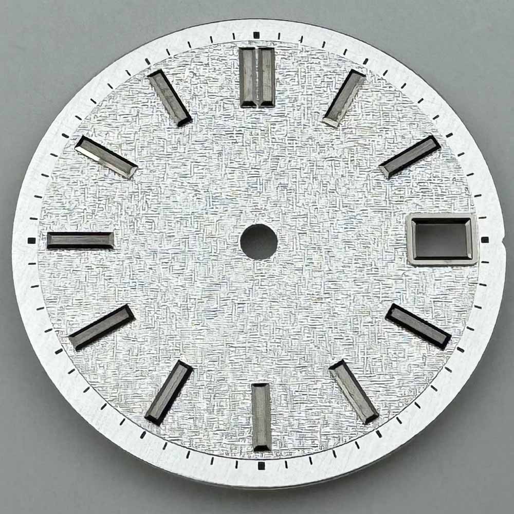 28.5mm Sterile Dial Fit NH35 NH34 Movement 3/3.8 O’clock Crown Black White Green