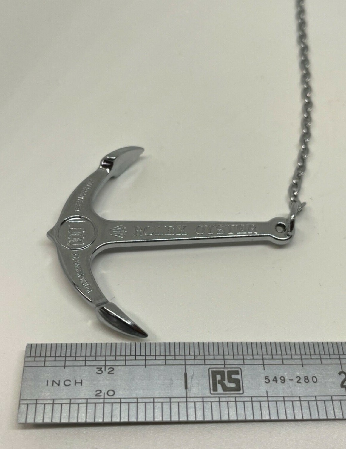 ROLEX OYSTER SUBMARINER Anchor With Chain 300 Metres