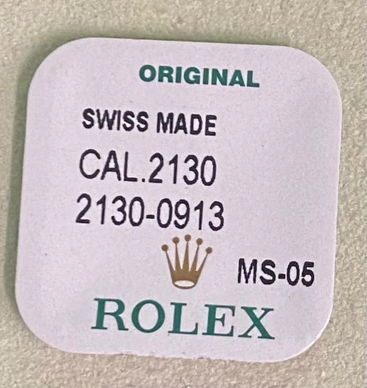 Rolex 2130 2135-0913 Cap Jewel for Escape Wheel New Genuine