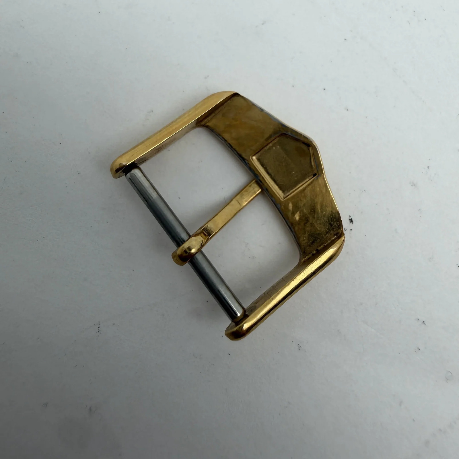 Tag Heuer 21mm Gold Tone Stainless Steel Watch Tang Buckle