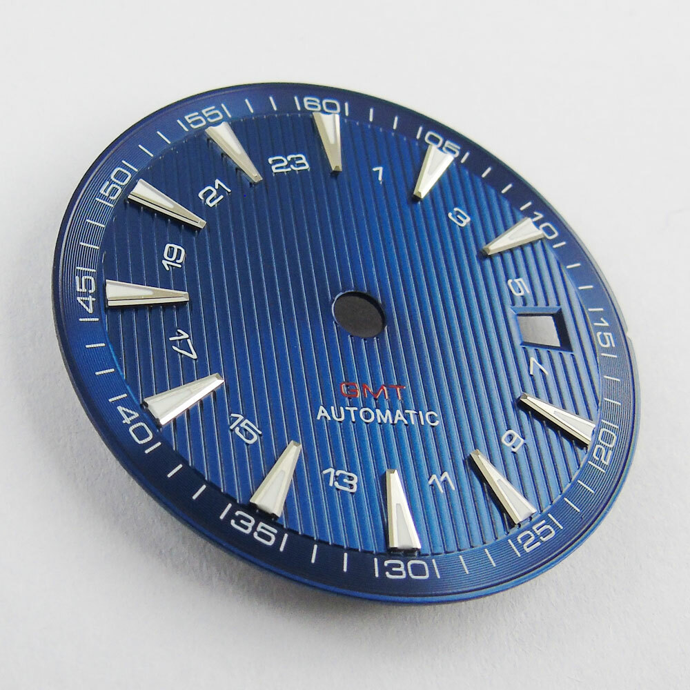 31mm GMT Sterile Watch Dial Fit Mingzhu 3804 Miyota 8215 821A DG2813 Movement