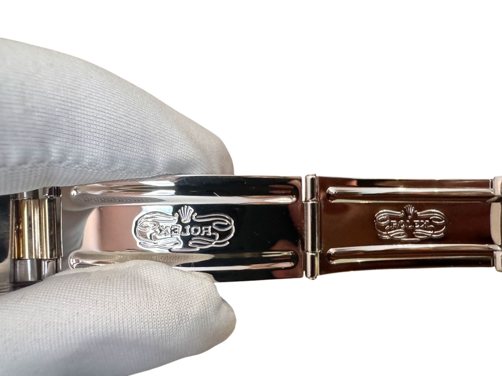 Bracelet Oyster Steel Gold 18Kt for Rolex (cod. Bracciale 78393A X3) — Used Good