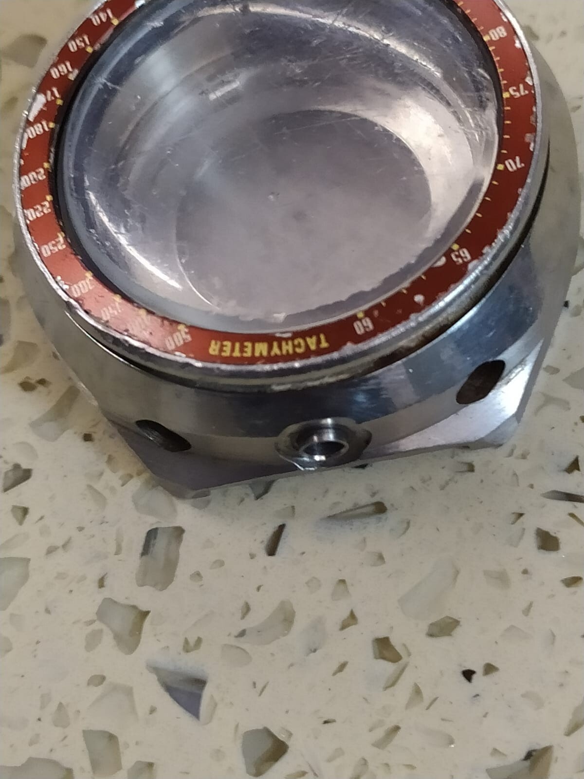 Vintage SEIKO BULLHEAD Chronograph 6138-0040 CASE BROWN BEZEL 6138-0040 Used