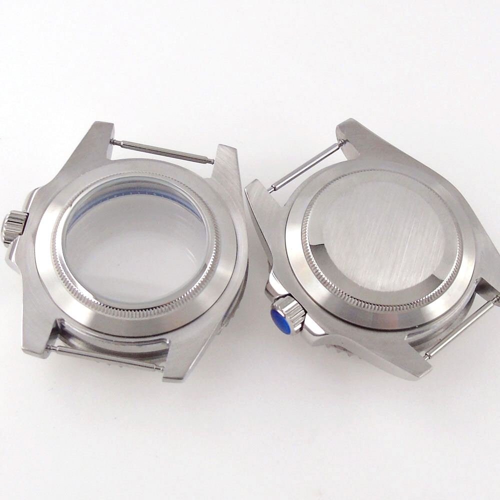 38mm 40MM SEA Watch Case Ceramic Bezel Sapphire Glass Fit NH34A NH35 NH36 2824