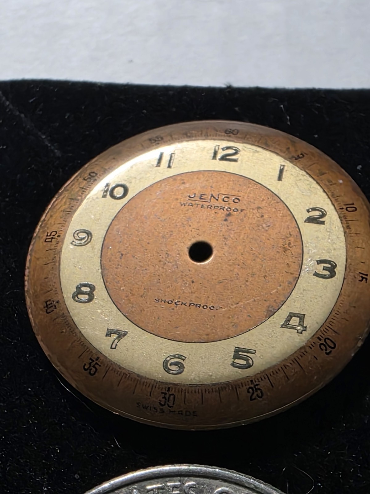 Vtg Jenco Watch Dial 27.10mm (V24)