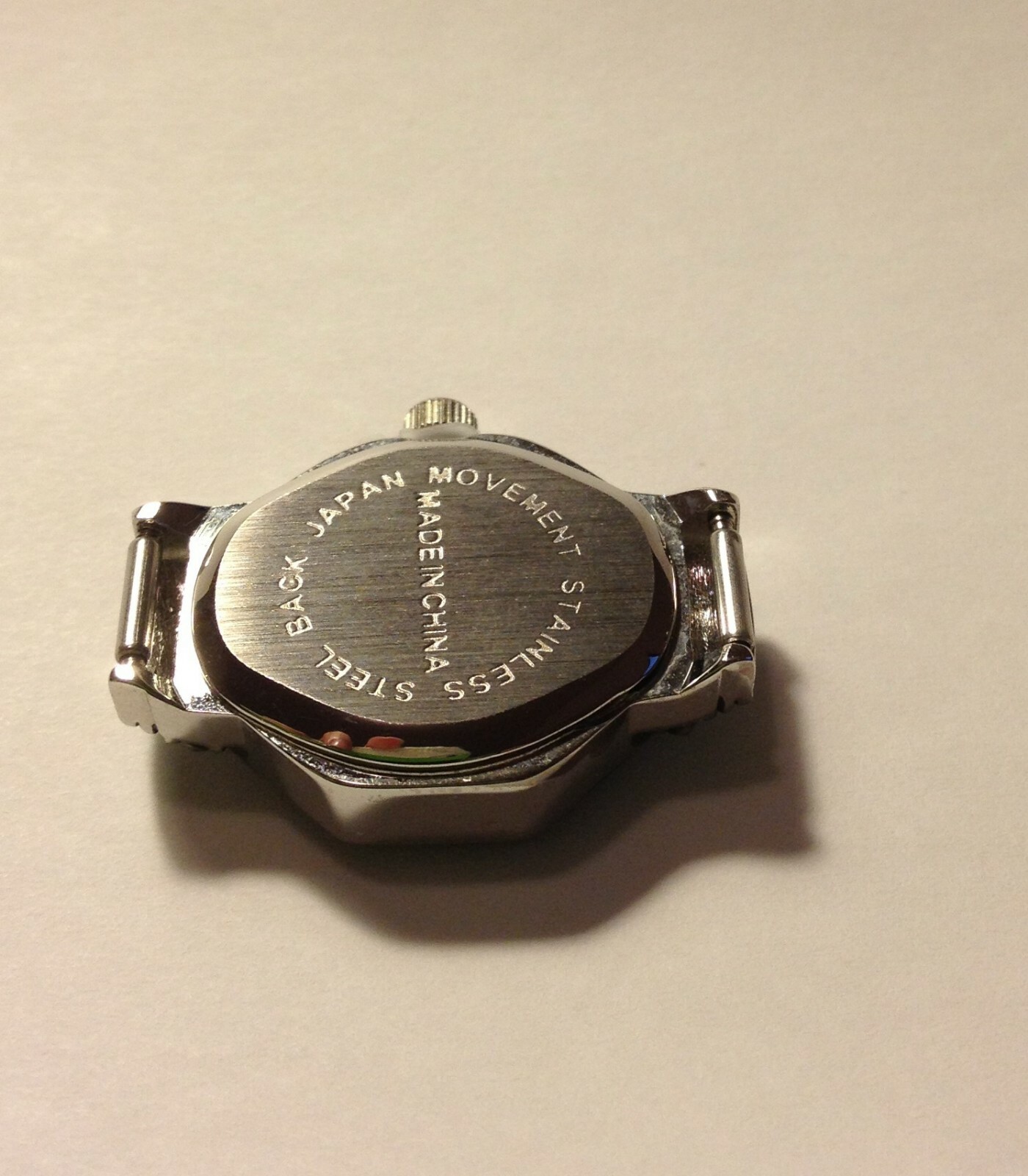 Beading Watch Face Marcasite Mother of Pearl Face Battery included Vintage Look