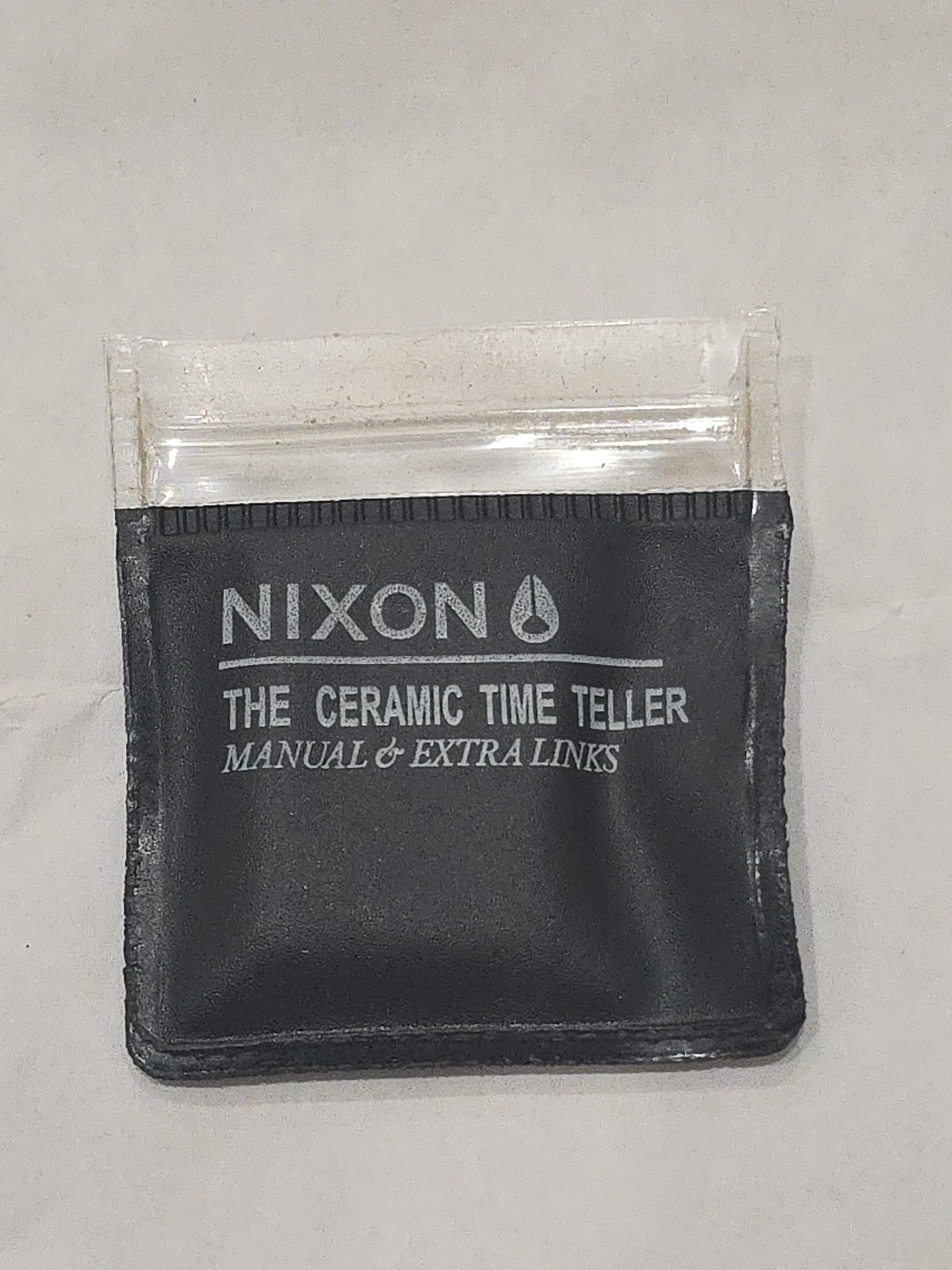 3 Links for Nixon Black Ceramic Time Teller A250-000 New OEM Genuine